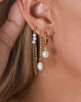 Pearl Glow Earring Set