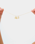 3D Letter Necklace