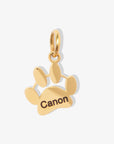 Personalized Paw Print Engravable Charm