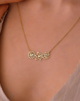 Multiple Birthflower Necklace