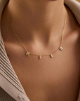 Bubble Initials Necklace