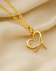 Love Initial Necklace