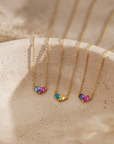 Birthstone Heart Necklace