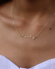 Cursive Name Necklace