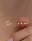 Cursive Name Necklace