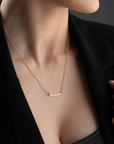 Curved Bar Necklace
