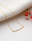 Curved Bar Necklace