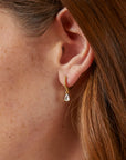 Dangle Drop Diamond Earrings
