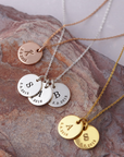 Customized Initial Birthdate Necklace