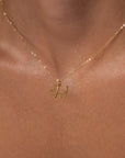 Love Initial Necklace
