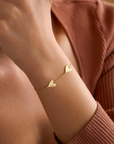 Engraved Heart Bracelet