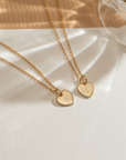Engraved Heart Necklace