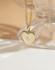 Engraved Heart Necklace