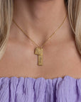 Engraved Tag Necklace
