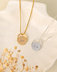 Spinning Name Necklace