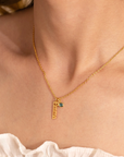 Vertical Name Necklace