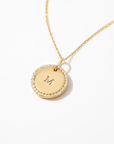 Disc Pendant Necklace