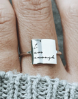 I Am Enough Ring