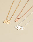 Initial Tag Necklace