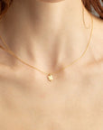Tiny Four Leaf Clover Necklace
