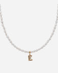 Pearl Initial Necklace
